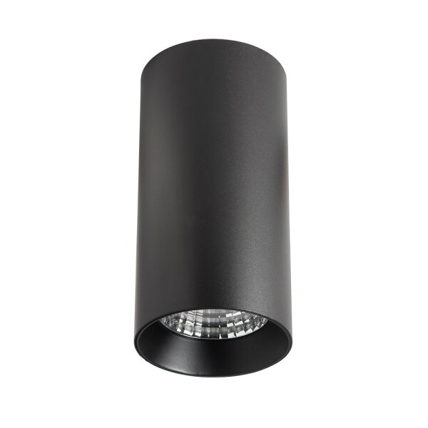 DOTLUX LED-Leuchte SLIMvario Ø80x160mm 18W 3000K schwarz