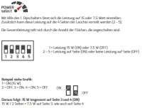 DOTLUX LED-Pollerleuchte WAY 20cm 7,5/15W 3000K