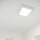 DOTLUX LED-Panel TOPsquare 225x225mm 18W COLORselect mit Aufbaurahmen quadratisch