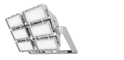 DOTLUX LED-Fluter HLFplus 1200W 5000K 1-10V dimmbar 100*38° Abstrahlwinkel