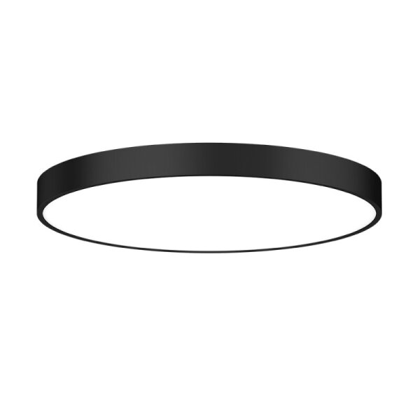 DOTLUX LED-Leuchte DISCugr Ø600mm 60W COLORselect und POWERselect schwarz