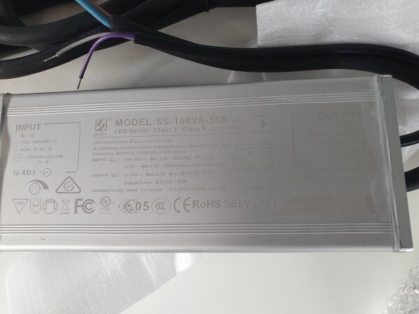 Netzteil für DOTLUX LED-Strassenleuchte PLAZA 100W 1-10V dimmbar