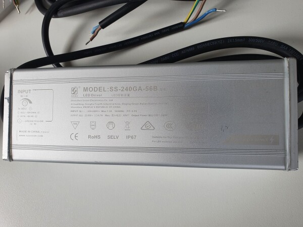Netzteil für DOTLUX LED-Strassenleuchte DOLPHINmaxi 240W 1-10V dimmbar