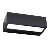 DOTLUX Wandleuchte BRICK 10W COLORselect schwarz