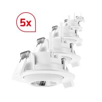 DOTLUX LED-Downlight CIRCLEmini-AC UGR <19 5W 3000K...