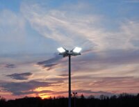 DOTLUX LED-Fluter HLFplus 1200W 4000K 1-10V dimmbar 100*38° Abstrahlwinkel