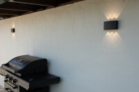 DOTLUX LED-Wandleuchte SIXFOLD 6W 3000K schwarz