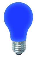 DOTLUX LED-Dekobirne E27 4W blau ECHTGLAS