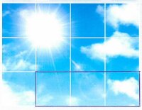 DOTLUX Motivplatte SKYLIGHT für Einbaupanels...