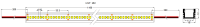 DOTLUX LED-Wechselmodul QUICK-FIXlinear 1160mm 27W 4000K