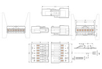 DOTLUX LINEAclick Kabelsatz universal 5-polig...