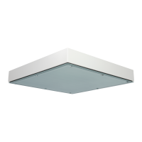 DOTLUX LED Anbauleuchte QUADGUARDht-dali 650x650mm 157...