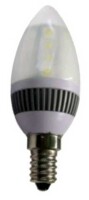 LED Kerze E14 39 mm warmweiß 2,8 Watt frost SMD...