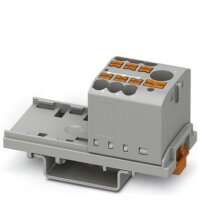 Verteilerblock, PTFIX 6/6X2,5-NS35, grau