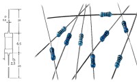 Widerstand 80,6kOhm 0,6W 250VDC