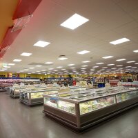 DOTLUX LED-Panel FLATugr 620x620mm 38W UGR<19 COLORselect B-Ware