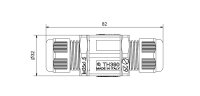 DOTLUX Schraubverbinder IP68 AC 169 SK/ 3 SL D29 3-polig mit Stopfen