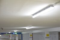 DOTLUX LED-Feuchtraumleuchte MISTRALsensor IP65 1560mm 32W 4000K gefrostet mit Radarsensor