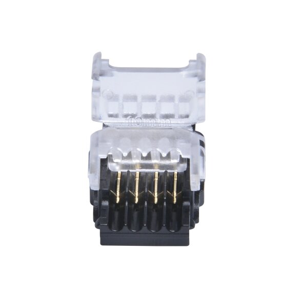 DOTLUX Klemmverbinder Streifen zu Kabel 4-polig für LED-Streifen 10mm RGB IP20 Set 5 Stück