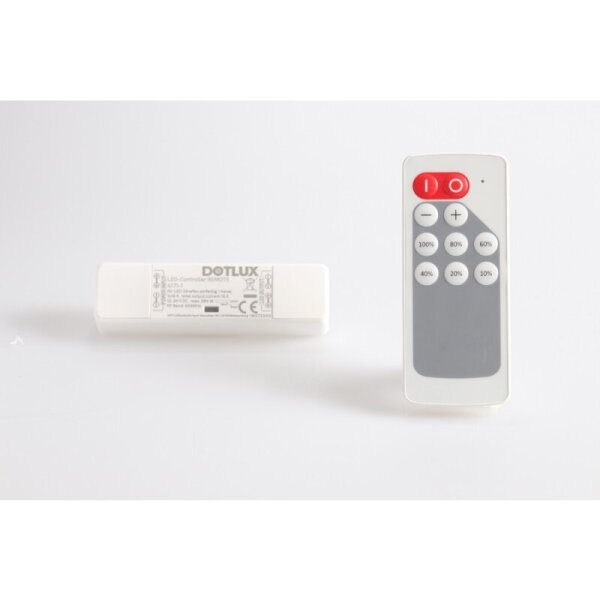 DOTLUX LED-Controller REMOTE max.384W für LED-Streifen einfarbig 1 Kanal1x16 A (12-24 V)