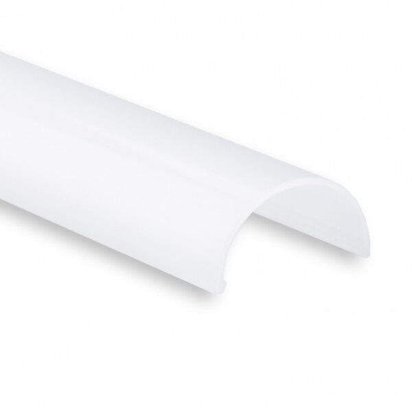 Abdeckung Typ R für Alu-Profile opal 200 cm -- 14cm Stücke für LED-Streifen Musterkoffer