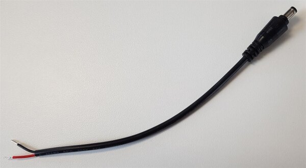 DOTLUX Anschlusskabel 200mm mit 5,5mm Hohllochstecker