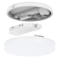 DOTLUX LED-Aufbauleuchte SURFACEsensor Ø300x62 25W 3000/4000/5700K COLORselect weiß