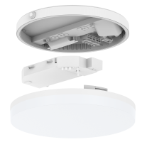 DOTLUX LED-Aufbauleuchte SURFACEsensor Ø300x62 25W 3000/4000/5700K COLORselect weiß