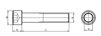 V2A Zylinderschraube ISK DIN 912 M5 x 16