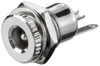 DC Einbaubuchsepin 2,1mm metallausf. mit Lötfahnen...