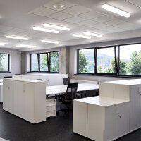 DOTLUX LED-Feuchtraumleuchte SIMPLY IP54 1160mm 51W 4000K IK10 DALI