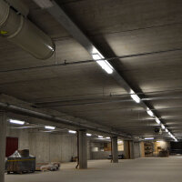 DOTLUX LED-Feuchtraumleuchte SIMPLY IP54 1160mm 51W 4000K IK10 DALI