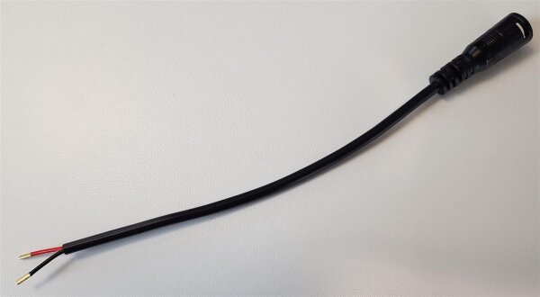 DOTLUX Anschlusskabel 5,5mm Hohllochbuchse 1,5 m