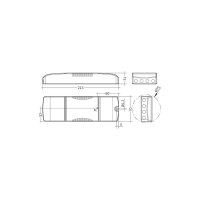 Lichtmanagementsystem LED-Netzteil 38Watt 700mA DALI DT8...