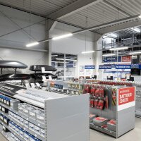 DOTLUX LED-Leuchteneinsatz LINEAlock 1437mm 25-75W 4000K dimmbar 1-10V 90*110° B-Ware