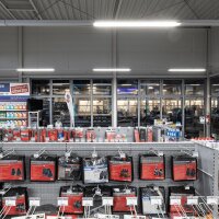 DOTLUX LED-Leuchteneinsatz LINEAlock 1437mm 25-75W 4000K dimmbar 1-10V 90*110° B-Ware