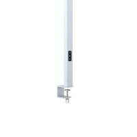 DOTLUX LED-Tischleuchte STYLEdesk 80W 4000K tageslichtabhängige Dimmung silber