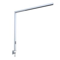 DOTLUX LED-Tischleuchte STYLEdesk 80W 4000K tageslichtabhängige Dimmung silber