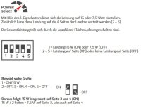 DOTLUX LED-Pollerleuchte WAY 100cm 7,5/15W 4000K