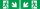 DOTLUX Erweitertes Piktogrammset Pfeil diagonal links und rechts unten für LED-Notleuchte EXITmulti (Artikel 3177) Set 2 Stück