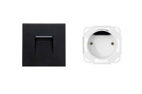 DOTLUX LED-Treppenleuchte EASYSTAIR 1,5 W 3000K schwarz