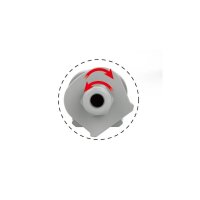 DOTLUX LED-Feuchtraumleuchte MISTRALsmart 22W/30W 4000K POWERselect IP65 1200mm durchverdrahtet