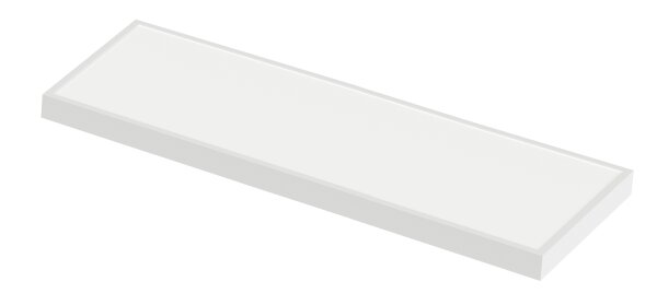 DOTLUX LED-Aufbauleuchte PANELbig-ugr 295x1195mm 34W COLORselect mit 4poligem Stecker für HCL inkl. Netzteil B-Ware