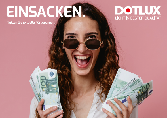 DOTLUX Flyer Förderungen