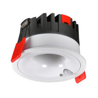 DOTLUX LED-Downlight SENSOlight 12W 3000K mit Tageslicht und Bewegungssensor