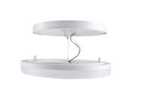 DOTLUX LED-Aufbauleuchte SURFACEeco Ø330x51mm max.30W 3000/4000/5700K COLORselect & POWERselect weiß