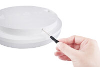 DOTLUX LED-Aufbauleuchte SURFACEeco Ø330x51mm max.30W 3000/4000/5700K COLORselect & POWERselect weiß