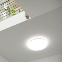 DOTLUX LED-Leuchte LUNAexit-sensor Ø490mm 33W COLORselect IP44