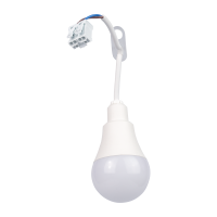 ELTROPA LED-Baustellenfassung mit integriertem Leuchtmittel 12W 4000K